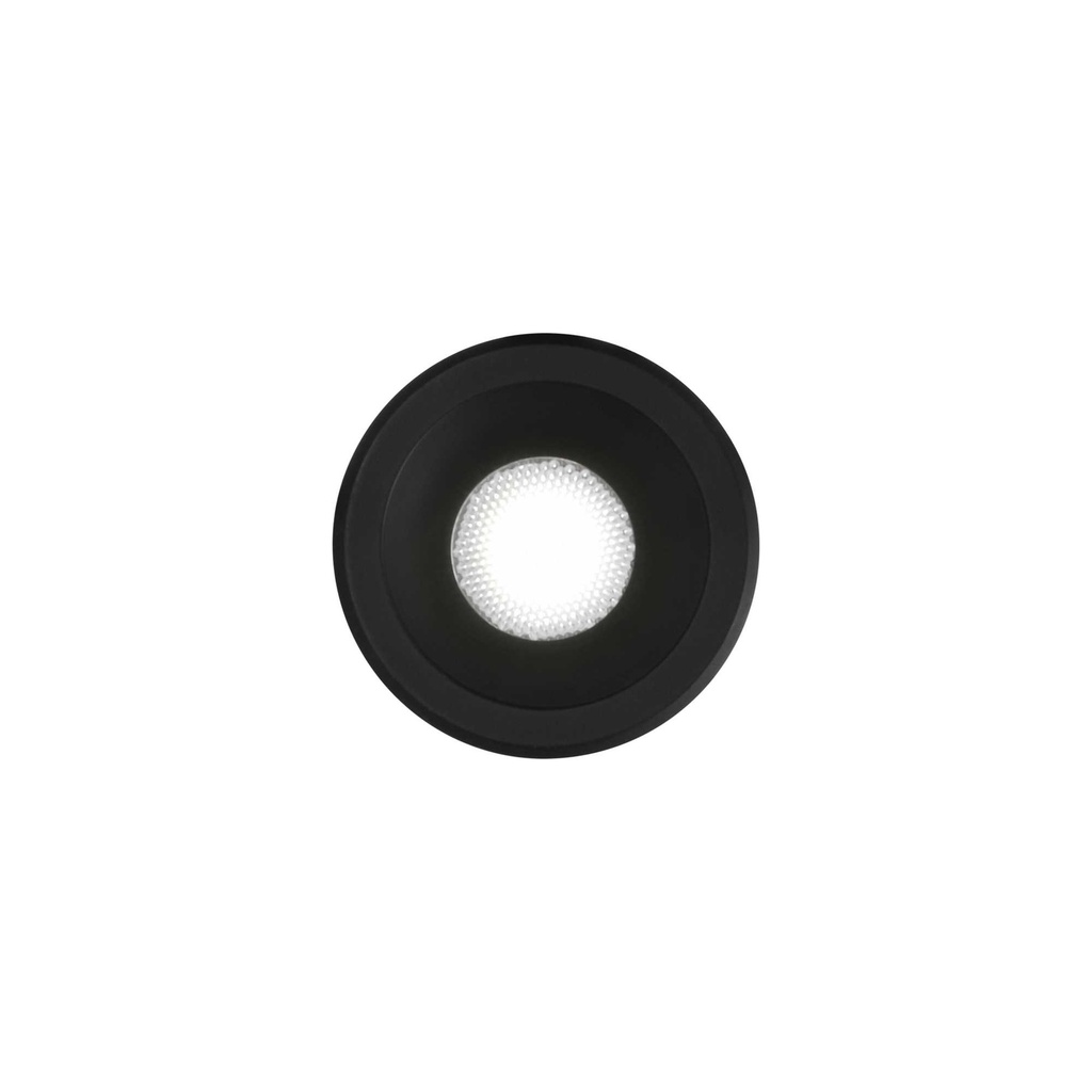 Faretto ad incasso nero D 40 x H 40 mm