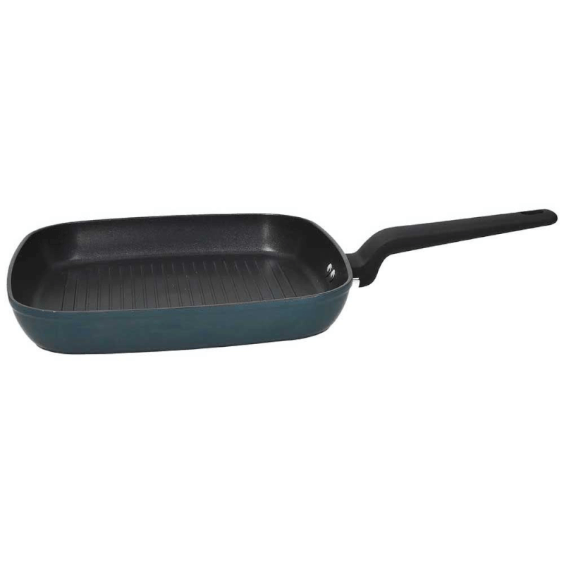 Grill Quadra 28 Cm X 28 Cm Alluminio Blu