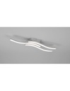 Lampada Soffitto Moderna Bacchette Led 4000k Route Nichel Trio Lighting