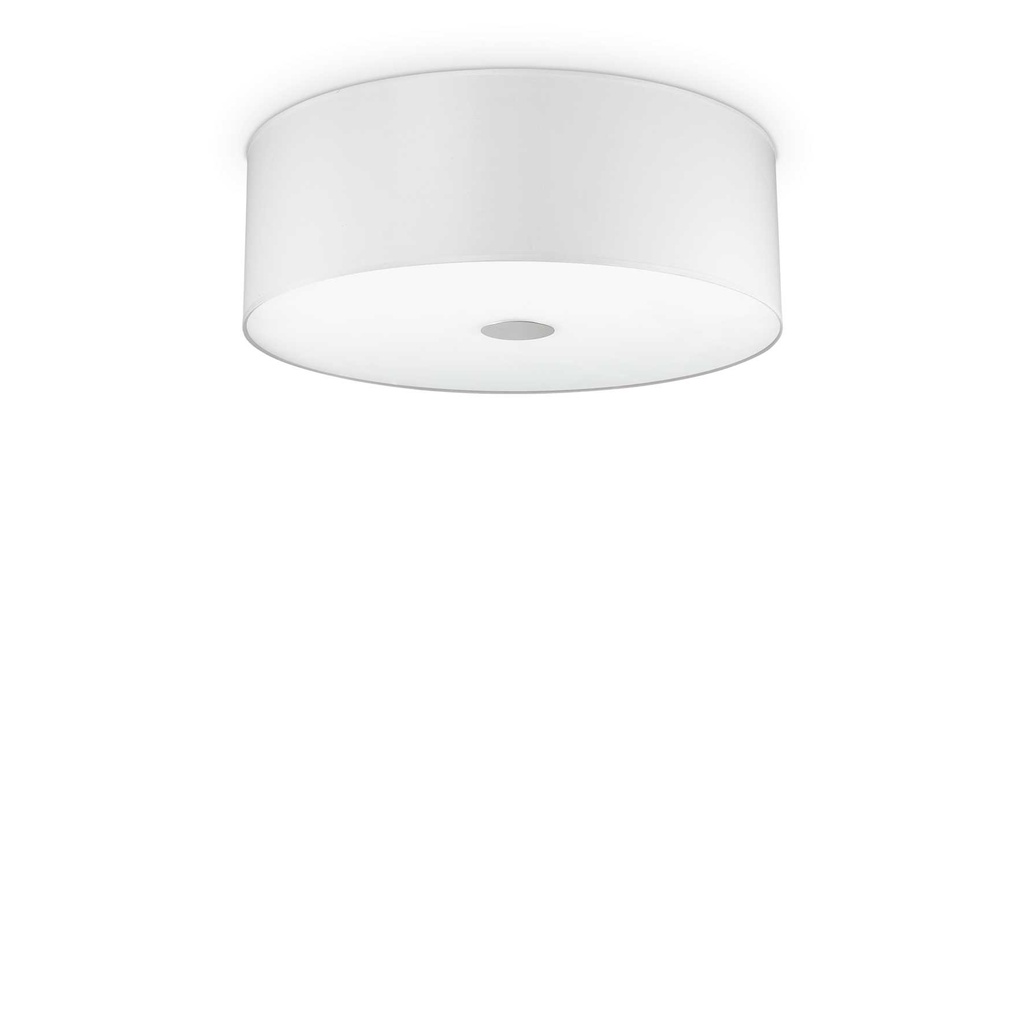 Lampada Woody da soffitto - D 500 x H 180 mm - Bianco