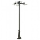 Lampada a Sospensione in Alluminio Verniciato e Smaltato Bianco, Adatta per Lampade a Risparmio Energetico grafite