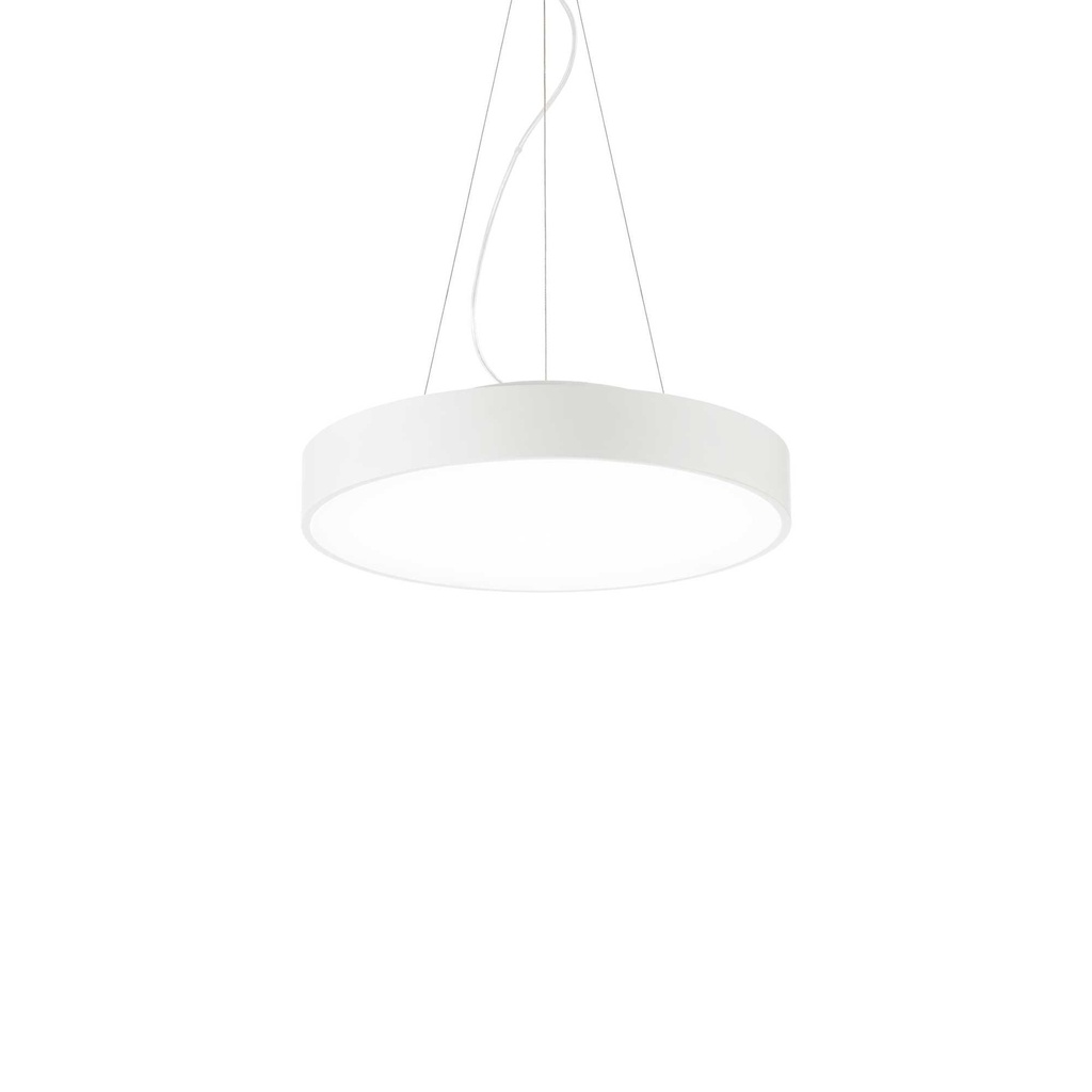 Lampada a sospensione bianco D 350 x H min 340 - max 1950 mm