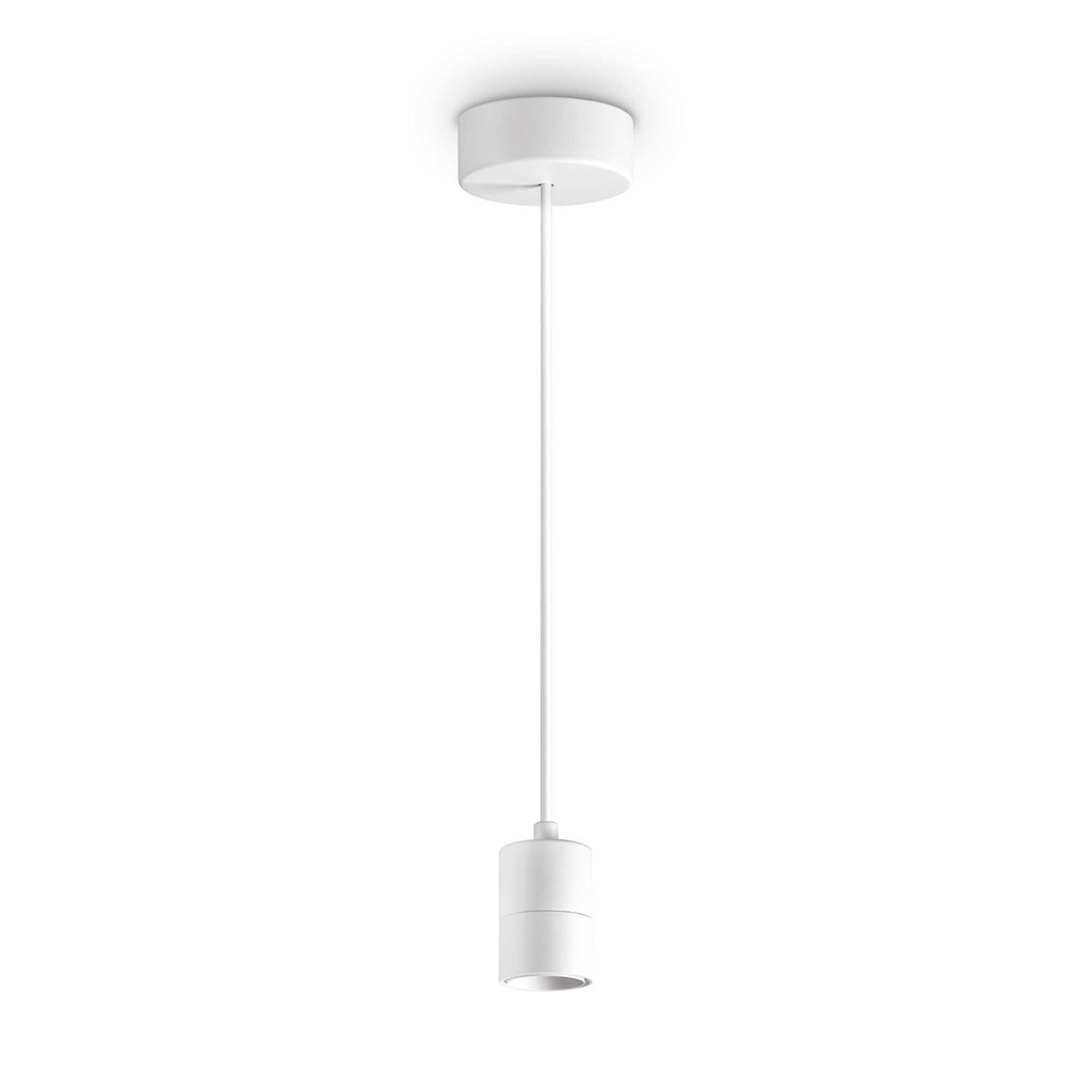 Lampada a sospensione bianco D 45 x H min 327 - max 2045 mm
