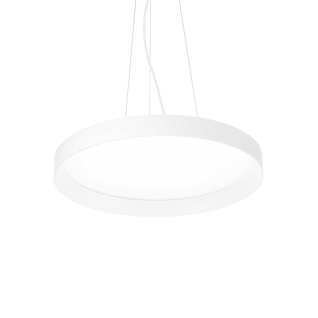 Lampada a sospensione bianco D 600 x H min 295 - max 1313 mm