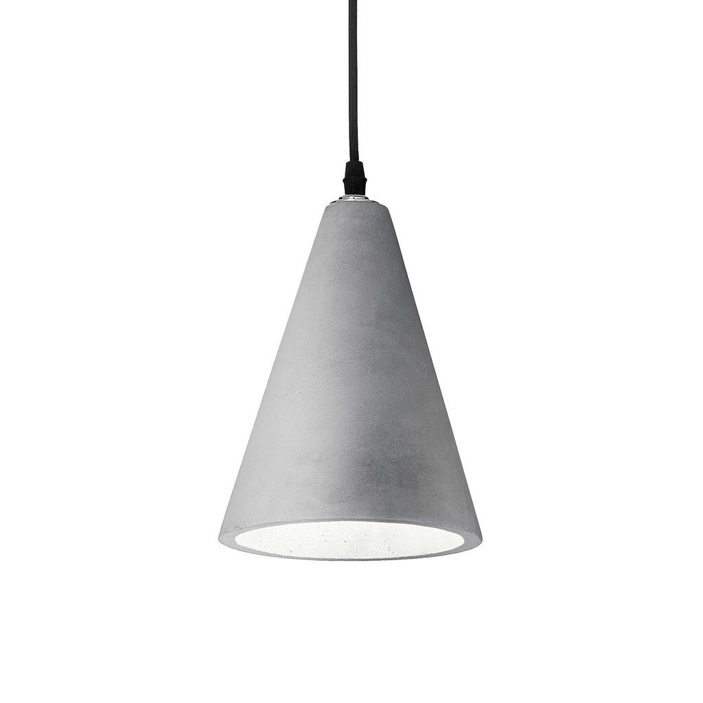 Lampada a sospensione cemento D 150 x H min 450 - max 2200 mm