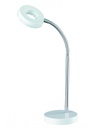 Lampada da Scrivania Led 4w Flessibile Rennes Bianco Trio Lighting