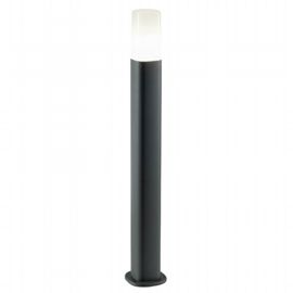 Lampada da esterno in alluminio pressofuso con diffusore opalino - Dimensioni: 175mm x 50mm - Potenza massima: 25W grafite