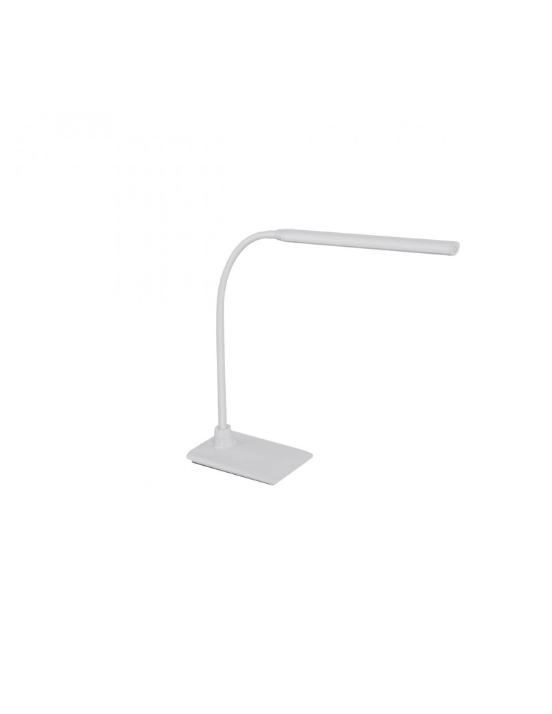 Lampada da scrivania Laroa LED dimmerabile bianca Eglo.
