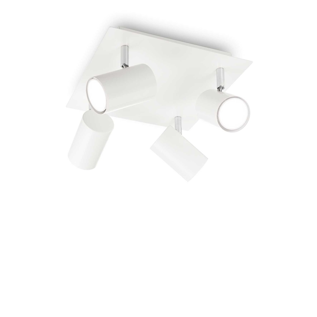 Lampada da soffitto SPOT PL4 bianco - L305xH130xP305mm
