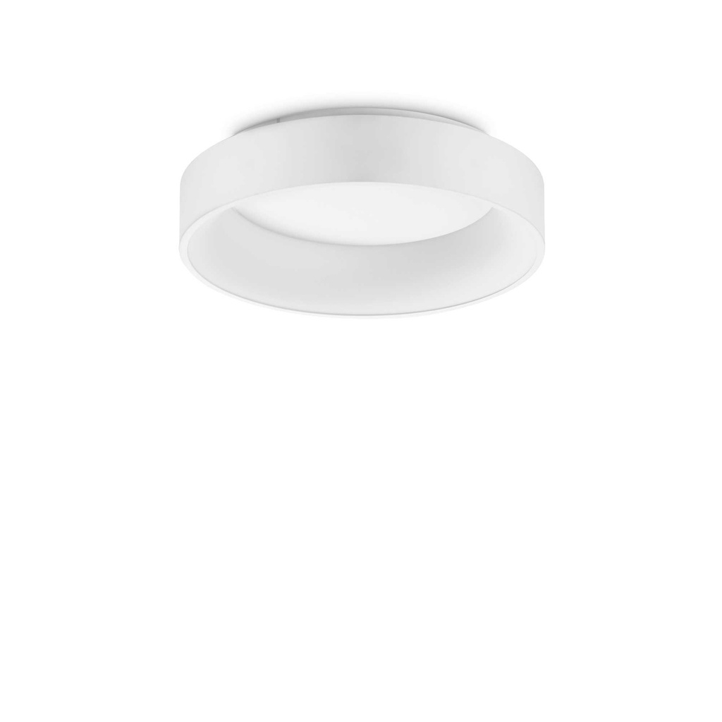 Lampada da soffitto bianco D 450 x H 110 mm