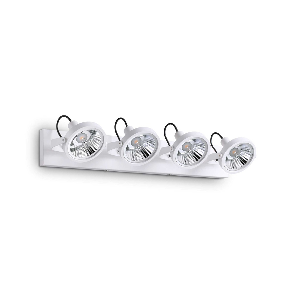 Lampada da soffitto bianco L 655 x H 190 x P 120 mm