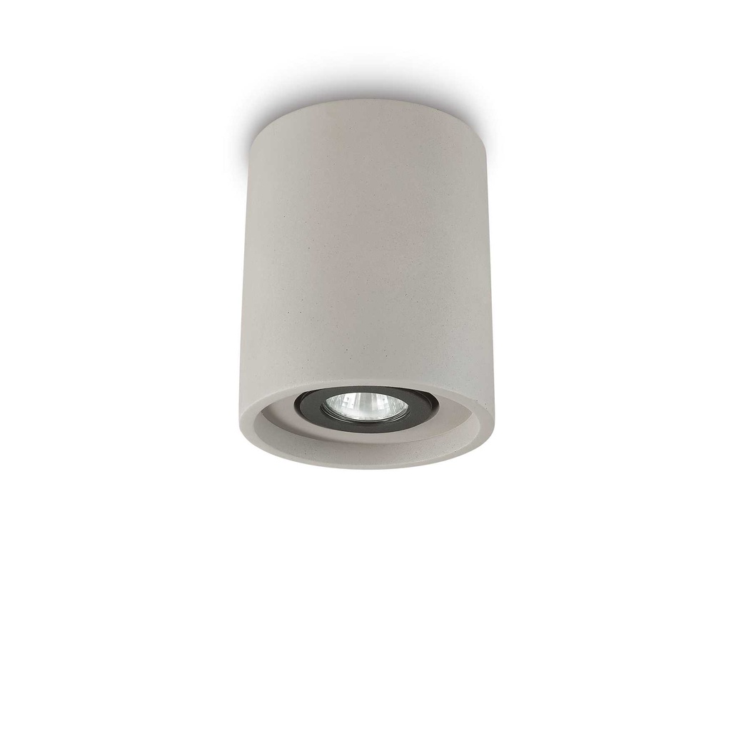 Lampada da soffitto cemento D 135 x H 160 mm