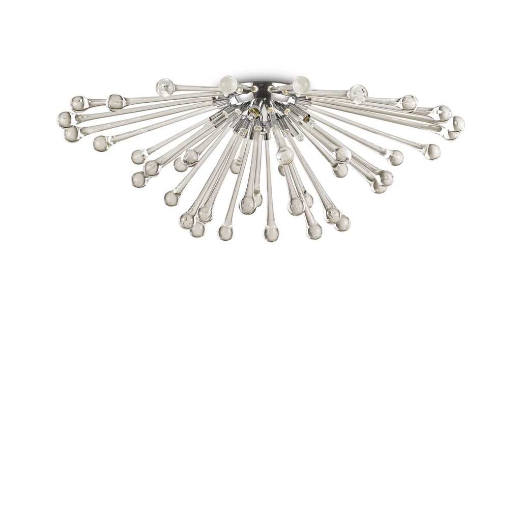 Lampada da soffitto fume' D 700 x H 310 mm
