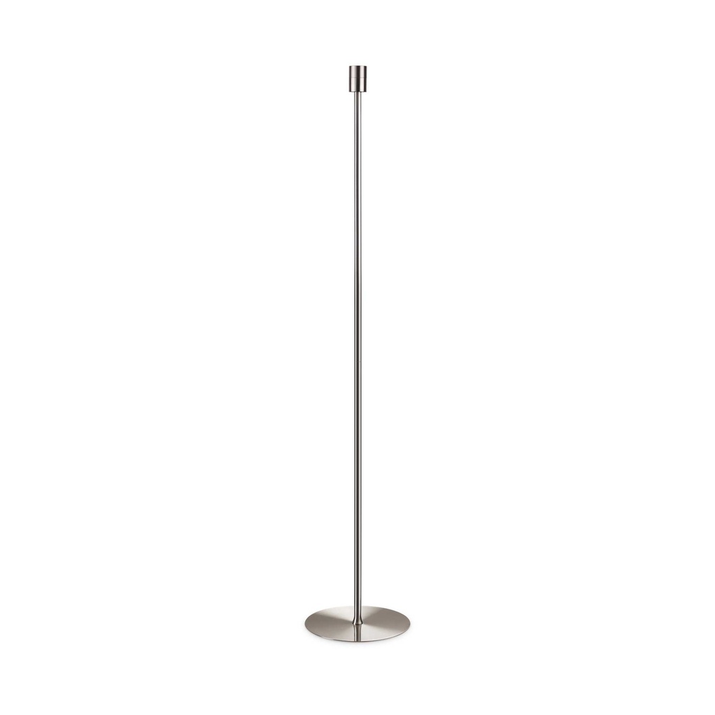 Lampada da terra MPT1 in nickel - D 280 x H 1450 mm