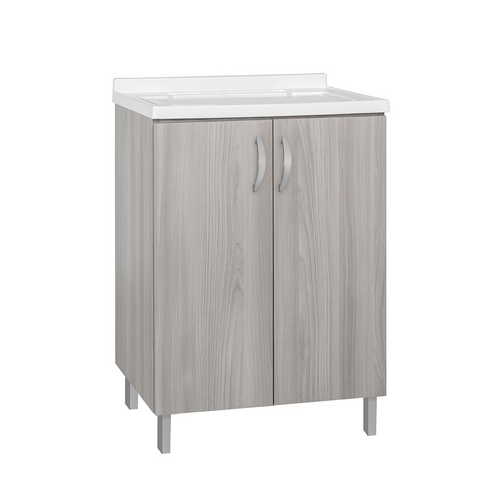 Lavatoio Easy Top in nobilitato Olmo - 60 x 50 cm (2 ante)