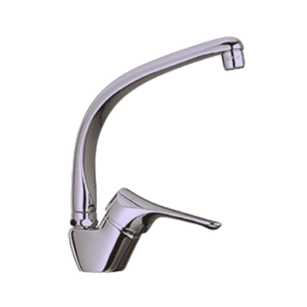 Miscelatore da cucina cromato satinato DILOS 25x18x5 cm
