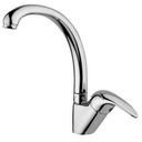 Miscelatore lavello canna alta linea Nettuno Due cromo