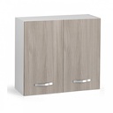 Mobile Pensile scolapiatti componibile per cucina olmo Cm 80x32xH 72 con 2 ante