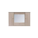 Mobile specchiera da bagno olmo 2 ante con ribalta h.61x93x14 cm Iperbriko