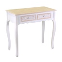 Mobiletto legno console andorra 2 cassetti cm80x40h74