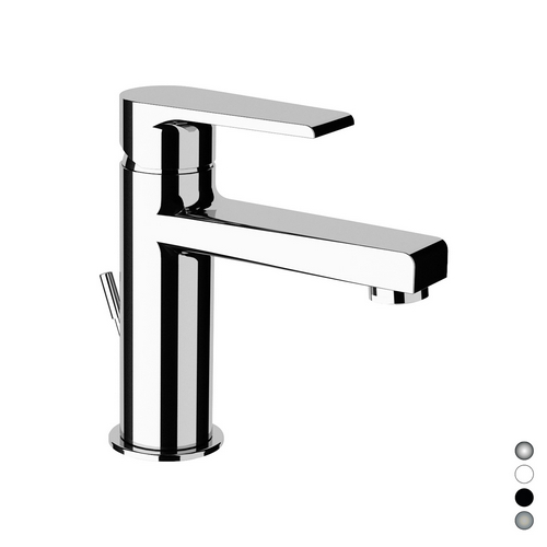 Monocomando lavabo linea Artic nichel spazzolato