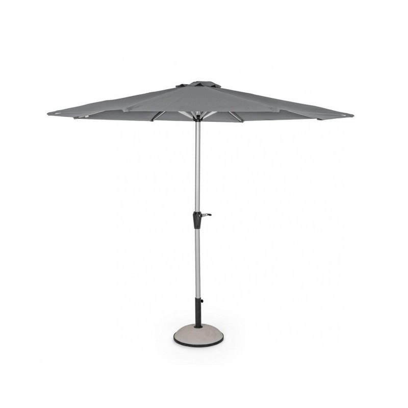 Ombrellone Vienna in alluminio Grigio scuro