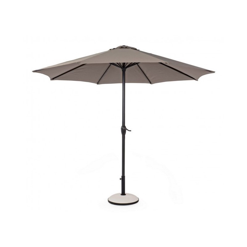 Ombrellone da giardino Tortora KALIFE diametro 300x h242 cm