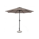 Ombrellone da giardino Tortora KALIFE diametro 300x h242 cm