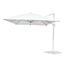Ombrellone rettangolare braccio laterale 4x3 metri bianco