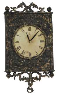 Orologio ferro noce ea-6072 cm. 26 x 4