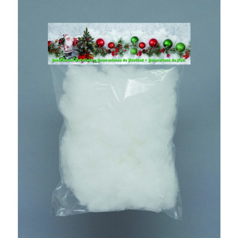 Ovatta in fiocchi per decoro Natale Presepi gr 45