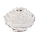 P.Vaso Pavo Bomb. Bianco H39.5