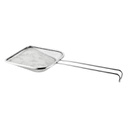 Paletta scolatutto in acciaio inox GrandChef 14x18cm
