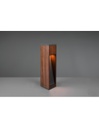 Paletto Da Esterno Canning GU10 Legno Naturale IP54 Trio Lighting