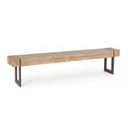 Panca industriale urban Garrett legno acciaio