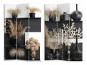 Paravento stampa 3 ante vasi cm 120,6x2,5xh180,6x2,5xh180