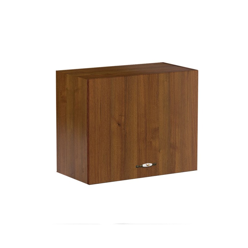 Pensile sopracappa noce antico con anta da cucina Cm 60x32xh49