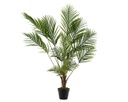 Pianta Palma in plastica con vaso 50x50x125h cm