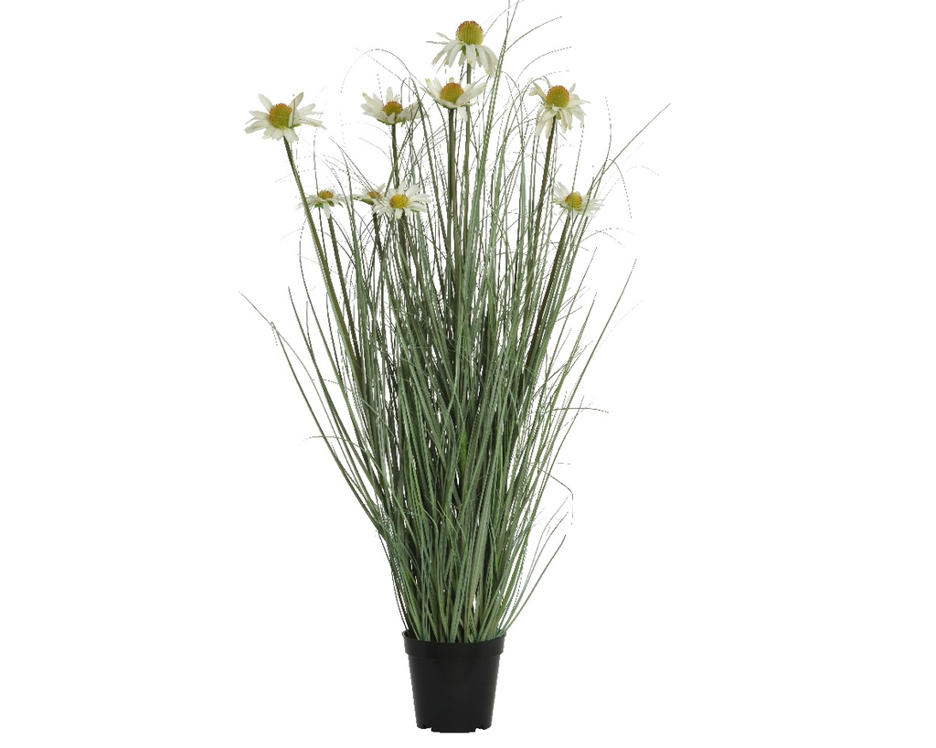 Pianta in pvc con vaso 90h cm