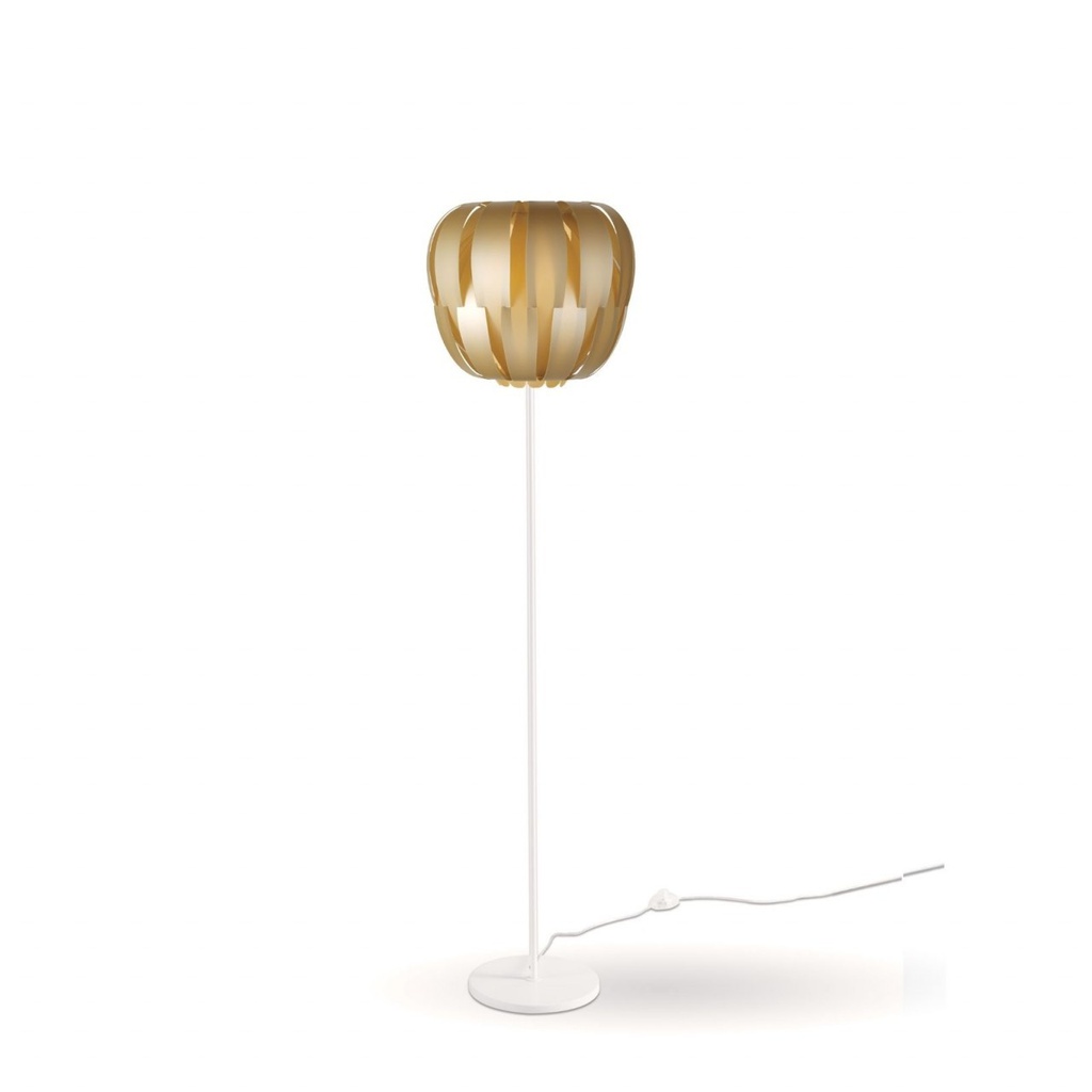 Piantana Base e Stelo New Gold in Metallo Cm. 42 x 172h