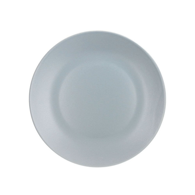 Piatto Piano 26 Cm X H 2,5 Cm Carta Da Zucchero Stoneware Azzurro
