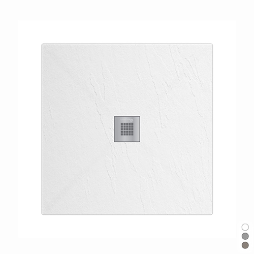 Piatto doccia Estasi quadrato - Bianco 80x80 cm