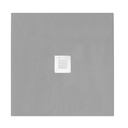 Piatto doccia Serenity Quadrato Grigio 7037 - 90x90 cm