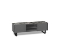 Porta TV grigio-grigio scuro 40  cm x 140  cm H. 45  cm