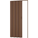 Porta d'arredo interna a soffietto noce - 100x214 cm