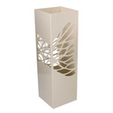 Portaombrelli metallo albero crema quadro cm 15