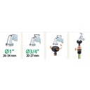 Presa rubinetto Ecogrip 3-4&quot; - 1&quot;