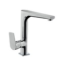 Rubinetto miscelatore per lavello cucina finitura cromo h.24x19 cm