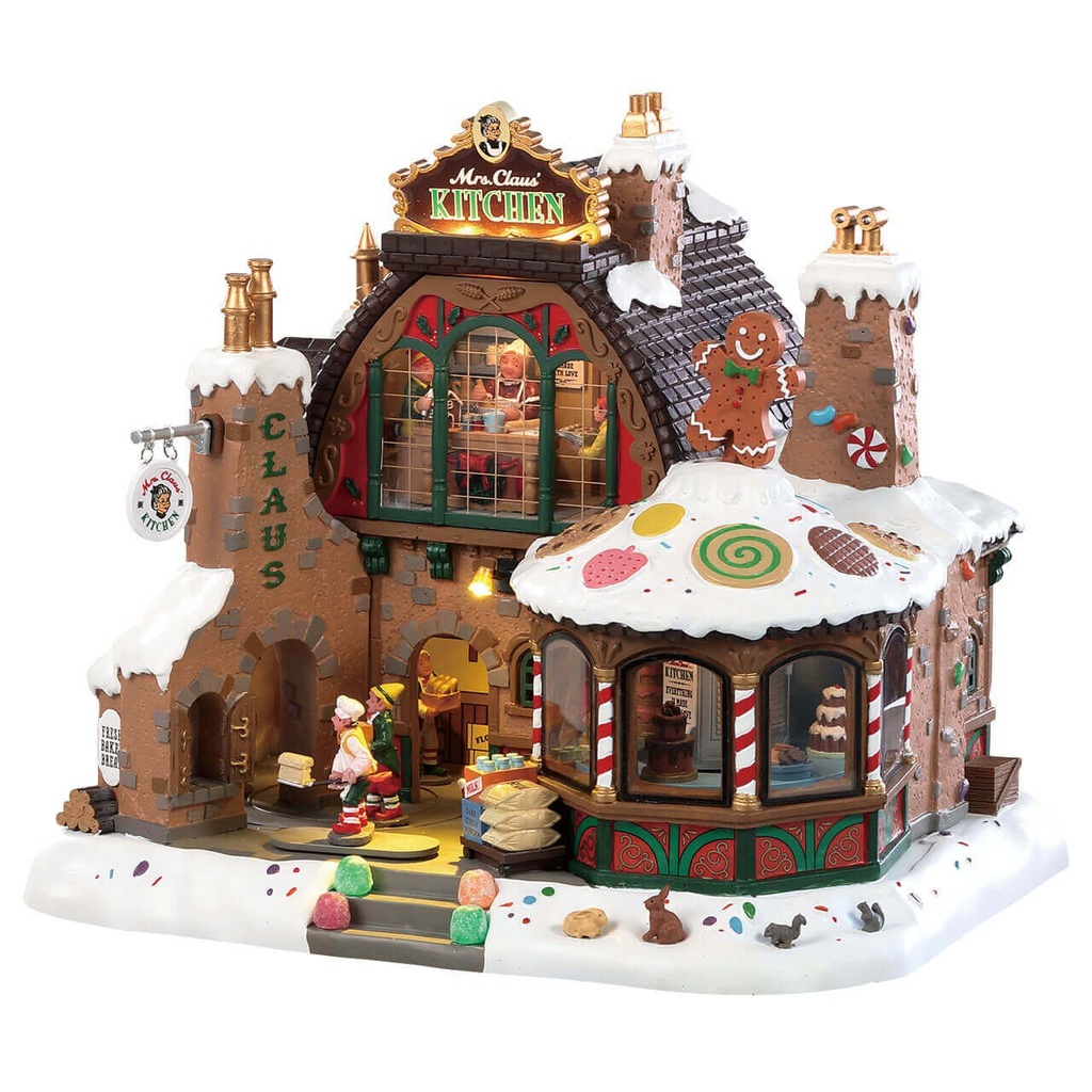 SCENA CUCINA DELLA SIGNORA CLAUS