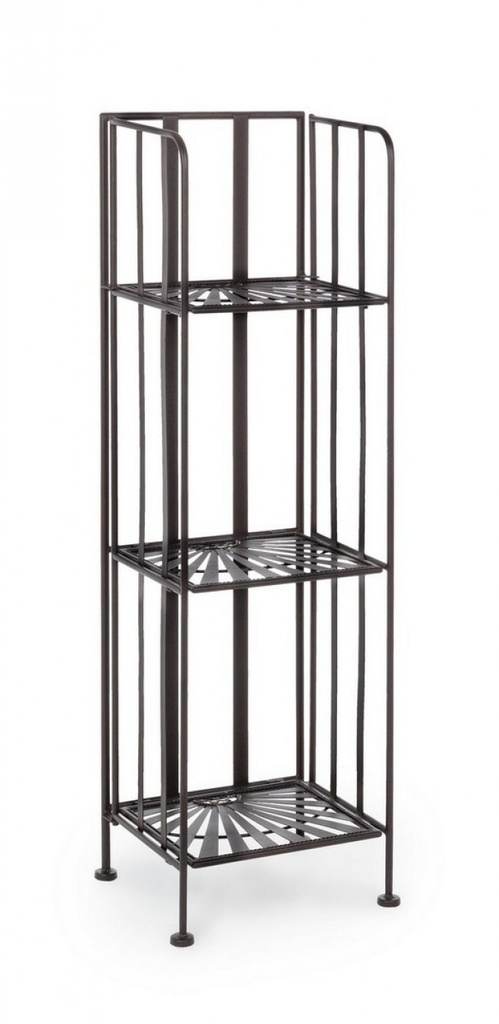 Scaffale 3P Ray Marrone 34X30X114H  